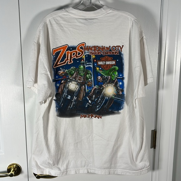 🎄SALE🎄 Harley Davidson Motor Cycles Zips Mackinaw City Michigan 2023 - Picture 5 of 6